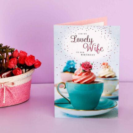 WIFE BIRTHDAY GREETING CARD