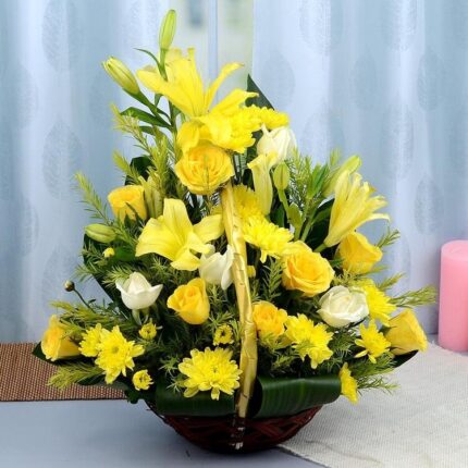 BRILLIANT BASKET yellow