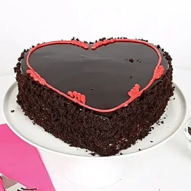 Plushy Heart Cake