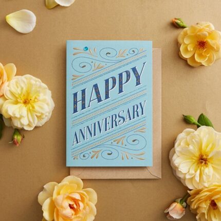 YOUR ANNIVERSARY LARGE GREETING CARD