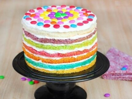 Rainbow Gems Cake