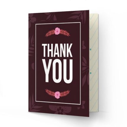 THANK YOU GREETING CARD